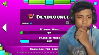 HARI KE-6 DEADLOCKED HACUUUU!!!!! - Geometry Dash livestream game indonesia