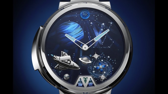 Up Close: Louis Vuitton Tambour Slim Vivienne Jump Hours