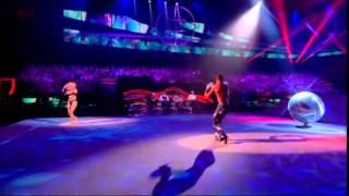 Sarah Harding Tumble 30. 08. 2014