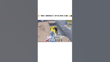 🔥 “How I Survived a 1 HP 1v3 With a DBS 😮‍💨💣#bgmi #mobilegame #pubg #gaming #edit #newindia