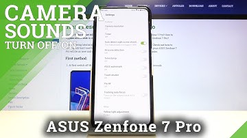How to Turn On / Off Camera Sounds in ASUS Zenfone 7 Pro - Access Camera Settings