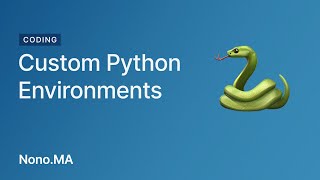 Custom Python Environments with Anaconda & Jupyter Notebooks