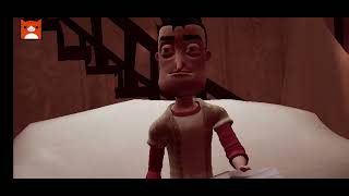 hello neighbor t pose nicky glitch on MOBILE (how is this even found 😭)