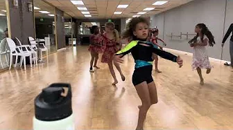 Evie Lyrical Dress Rehearsal
