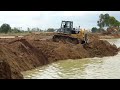 Incredible Bulldozer & Dump Truck 10Wheels Working for New Building | Amazing Construction Equipment