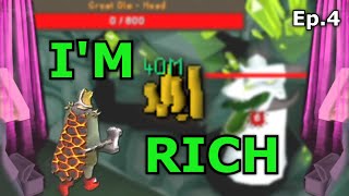PVMer vs DEADMAN Ep.4: Solo Raids made me BANK! (first time playing DMM)