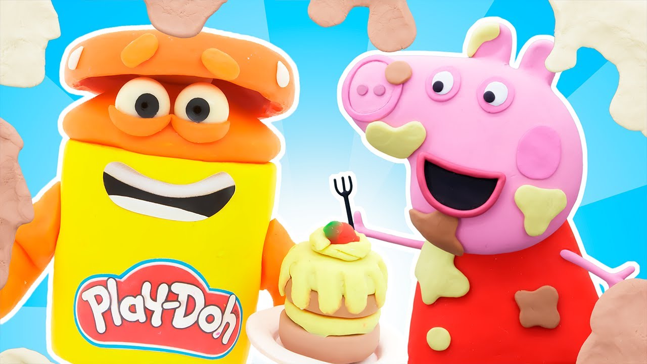 Play Doh Videos | Peppa Pig Playing Pranks 🐷 Stop Motion | The Play-Doh  Show - YouTube