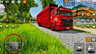 Hino Truck Game Carrying Loads From the Side of the Road l Mod Bus Simulator Indonesia screenshot 3