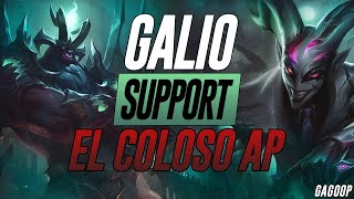  GALIO S12 SUPPORT  (¿GUÍA - CÓMO JUGAR CON GALIO?) | RUNAS, OBJETOS, HABILIDADES, COMBOS