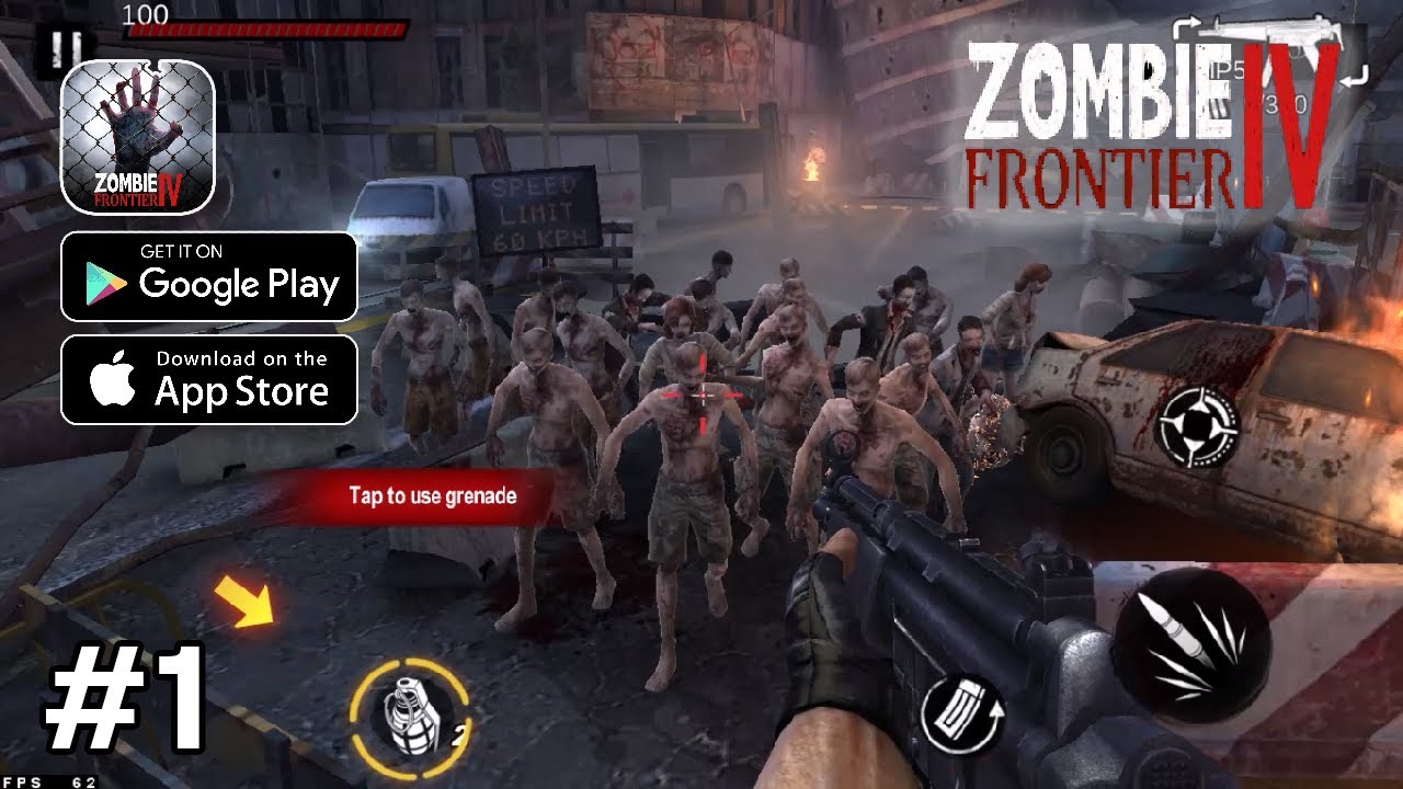 Zombie Frontier 4 Gameplay Walkthrough (Android, iOS) - Part 1