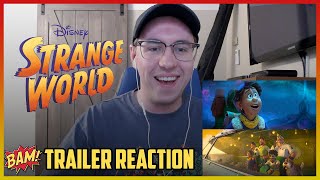 Strange World Teaser Trailer REACTION! | Walt Disney Animation Studios