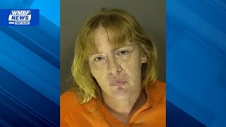 Woman accused of setting car, building on fire in Horry County