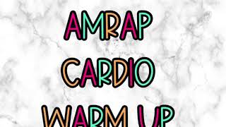 Celebrity AMRAP Cardio Warm Up | PE at Home | CARDIO Warm Up | Virtual Learning PE | Active at Home Wealth