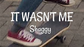 It wasn't me - Shaggy (Lyrics) Tiktok Song