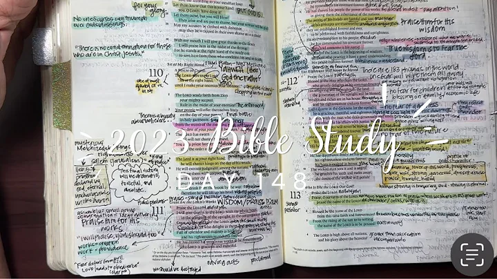 Study the Bible in One Year: Day 148 Psalms 111-118 | Bible study for beginners