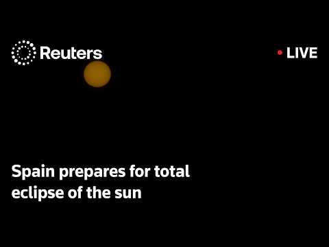 LIVE: Spain prepares for total eclipse of the sun