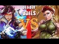Tracer VS Cammy White (Overwatch VS Street Fighter) | Deadly Duels