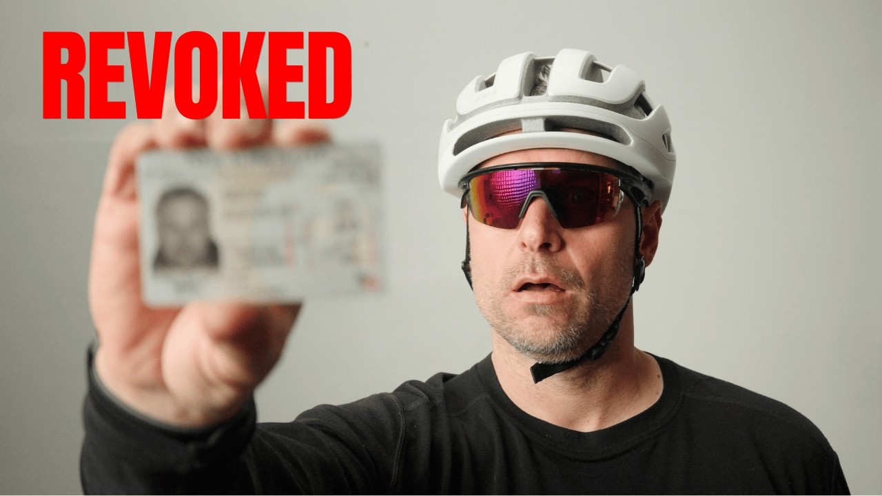 You Can't Have a Driver's License and Ride a Bike