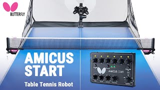 Butterfly Amicus Start Table Tennis Robot