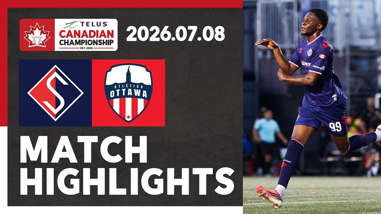 HIGHLIGHTS: FC Supra du Québec vs. Atlético Ottawa | TELUS Canadian Championship Quarter-final Leg 1