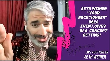 Partner Seth Weiner Demos Event.Gives Concert Style