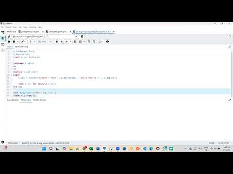 Part 103 - PostgreSQL - PL pgSQL - Dynamic SQL - Select By Ramesh Babu Bollu