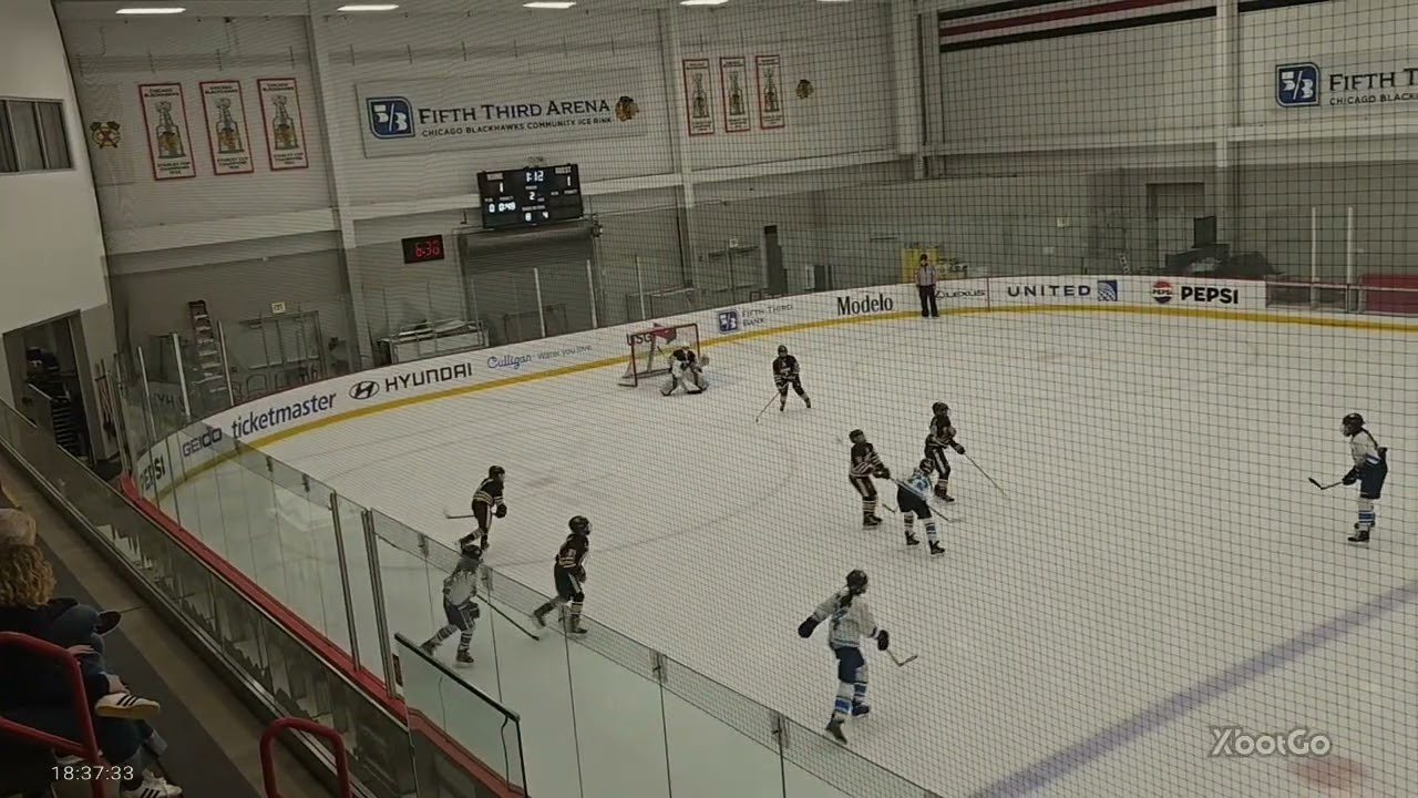 2025-2026 NIHL Tournament: Play in Game - Sabres Girls 12U Navy vs Mammoth GAA Highlights