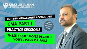 CMA Exam Tips Revealed | Real Practice Questions Solved by Musa Shaikh | Musa Shaikh | Berkeley