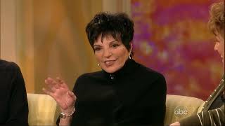The View (partial) HD quality:  Liza Minnelli (January 2009)