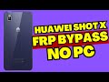 Huawei Shot X | ATH UL01 FRP Bypass Android 6.0 ATH-UL01 Google Account Bypass Without PC