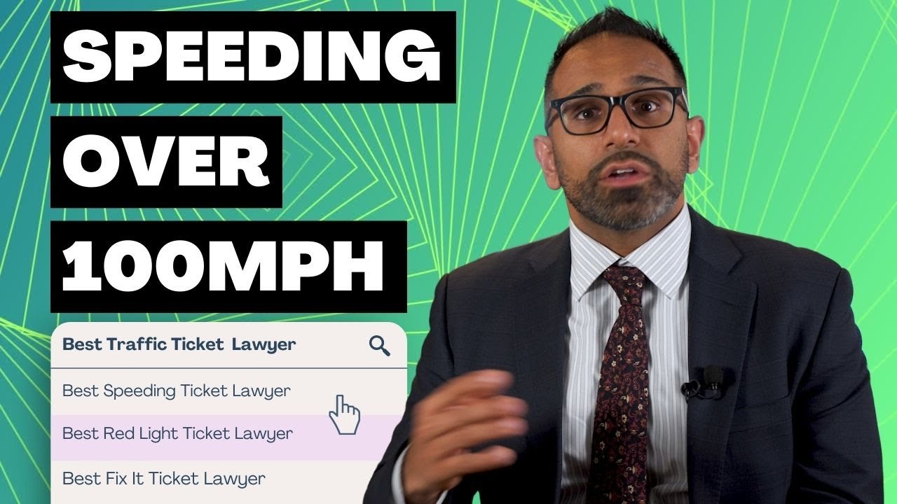 How to Beat a Speeding Ticket. OVER 100MPH? WATCH THIS! - YouTube