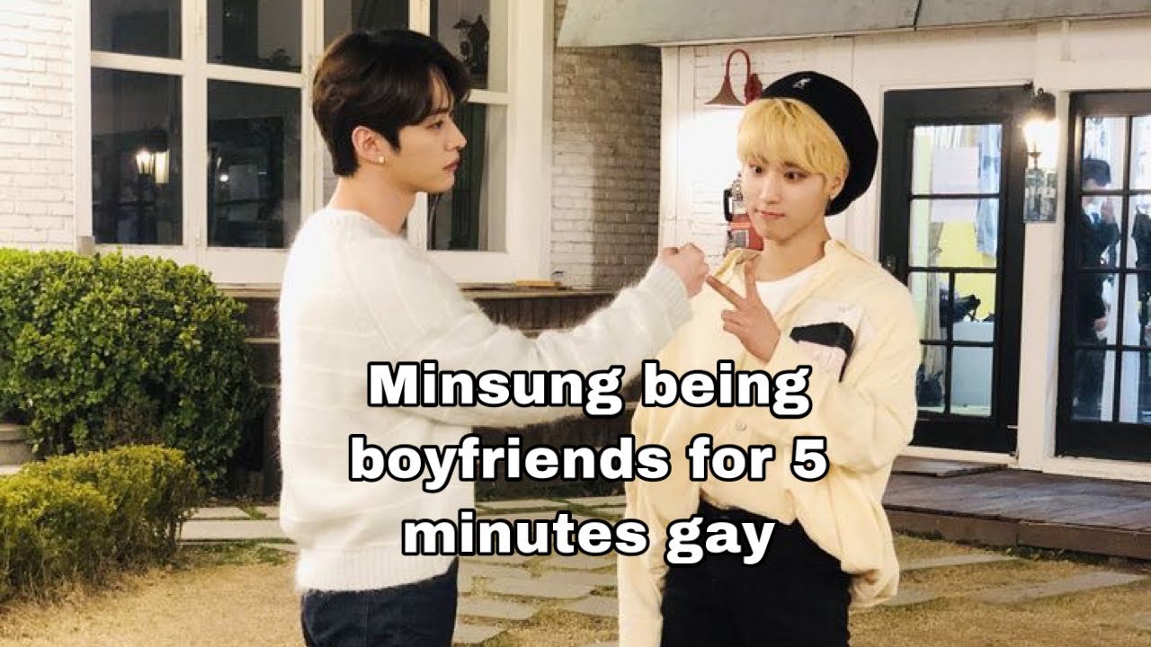 Minsung being boyfriends for 5 minutes gay / Stray kids