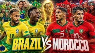 NO ONE EXPECTED THIS! 😱 Brazil vs Morocco 1-1 Highlights 2026 🔥