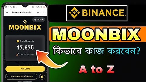 Binance Moonbix কিভাবে কাজ করবো | Binance Moonbix Telegram Bot | Binance Moonbix Wallet Connect