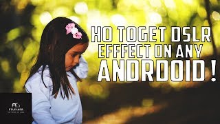 2018 Best Photo Editor|how to blur any images|Autofocus| how to get DSLR effect on any photo| screenshot 4