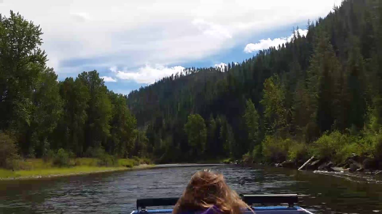 1652 Blazer 60/40 Outboard Jet St.Joe River Idaho 400 CFS YouTube