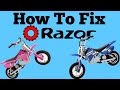 DIY | HOW TO FIX RAZOR MX350 THAT DOESN'T RUN