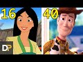 10 Edades De Personajes De Disney Que Lo Cambian Todo.