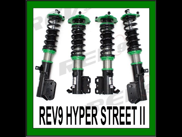 Rev9 Hyper-Street II Coilovers For Hyundai Sonata YF (2011-2014) – 32-Way Dampening Adjustable
