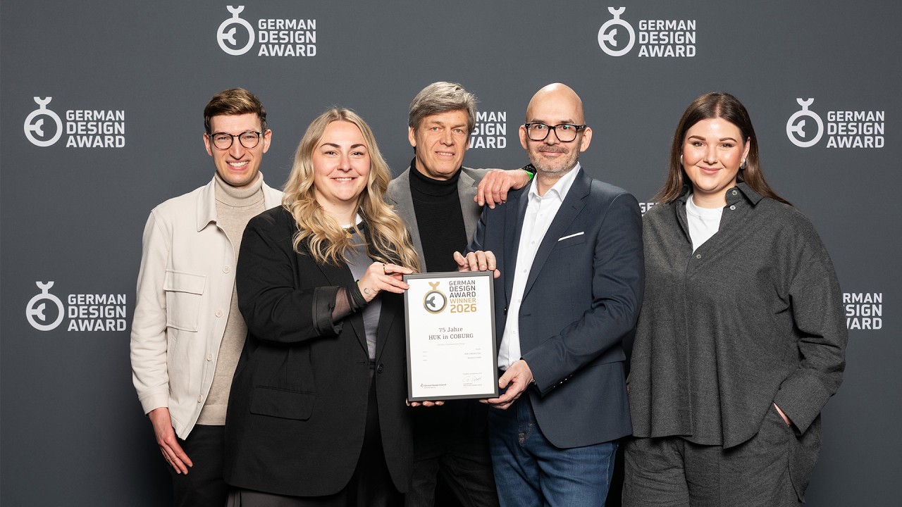 Stolze Gewinner - Markatus GmbH gewinnt German Design Award