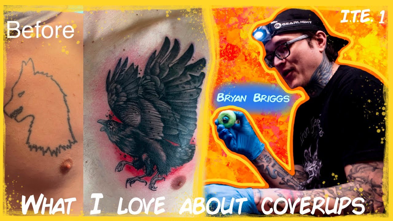 Covering the “angry llama” tattoo, my process | Iron Tiger Experience