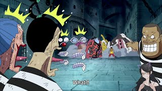 Buggy and Luffy's group meeting at Impel Down Level 2 | One Piece Moment