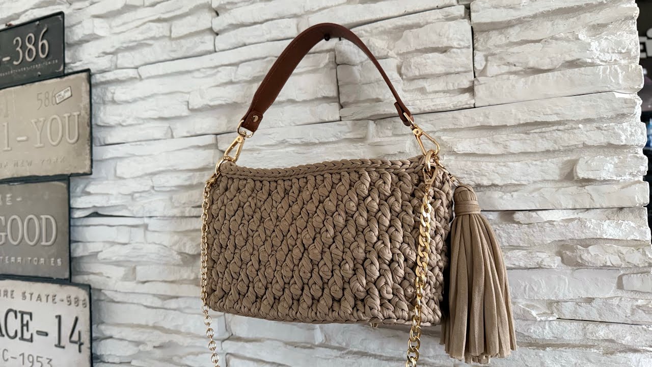 Borsa Pratica all’Uncinetto – Facile, Veloce e Super Capiente!”EASY BAG