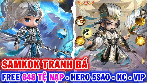 All 1802: Samkok Tranh Bá (X7Game) | Free 648 Tệ Nạp - Hero 5SAO - Vé Gacha - KC - Vip [HEOVKT]