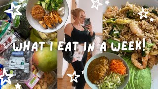 WHAT I EAT IN A WEEK ON THE SECOND NATURE PROGRAMME | EMILY ROSE | AD