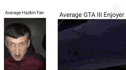Average Hazbin Hotel Fan vs Average Grand Theft Auto III Enjoyer