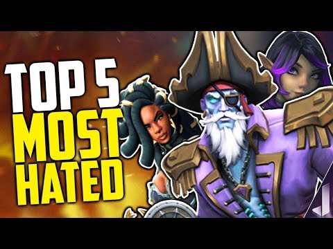 Paladins Top 5 Most Hated Champions