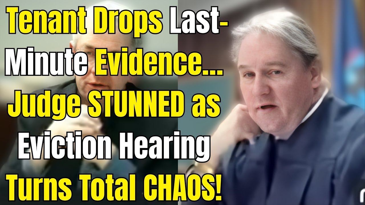 Mobile Home Eviction CHAOS: Tenant Drops Evidence 10 Minutes Before Court! 🤯⚖️