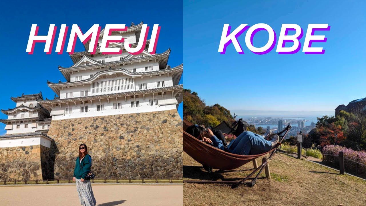 VLOG: hello kitty shinkansen, himeji castle, kobe ropeway, best burrito EVER, trying kobe beef