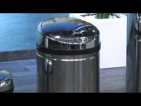 infactory Tisch-Mülleimer mit Bewegungssensor